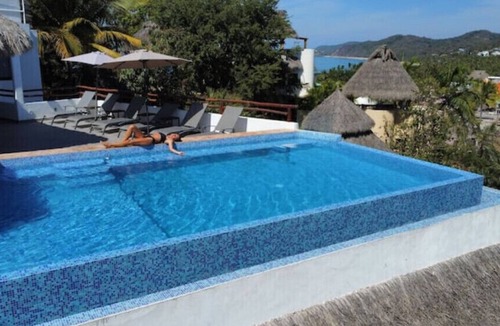 Sayulita Apartment | Spacious Studio Rooftop Pool 3 blocks from Beach