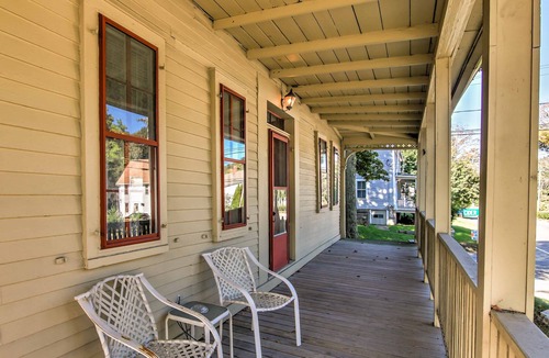 Poquetanuck Apartment | 'Stagecoach Inn'-Historic Home w/Patio by Casinos