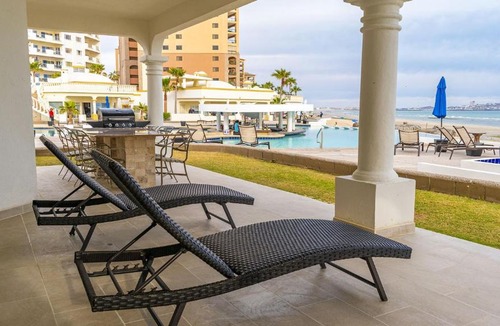 Sandy Beach Villa | Stunning 3 Bedroom Beach Villa on Sandy Beach at Las Palmas Beachfront Resort V-16 villa