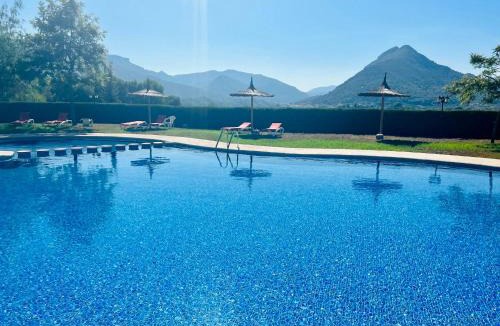 Murla House | Stunning mountain views! Private Villa with fabulous communal pool!