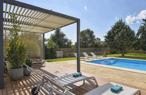 Binissalem House | Stunning private villa for 12 people with WIFI, A/C, private pool, TV, patio and panoramic view