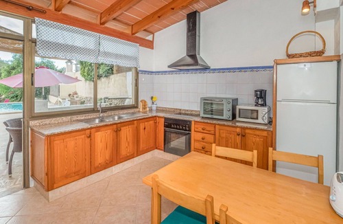 Es Llombards House | Stunning private villa for 4 guests with A/C, private pool, TV, terrace and pets allowed