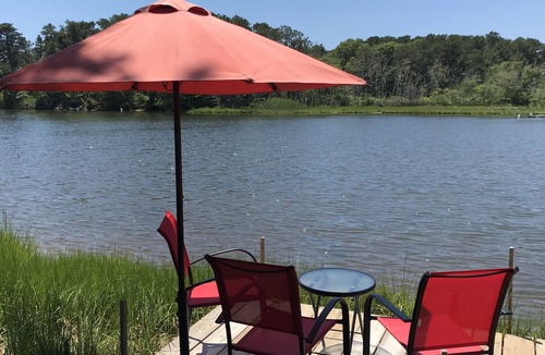 Dennis Port House | Stunning Waterfront Home on a Lake with a shared kitchen ~ #C0025970750