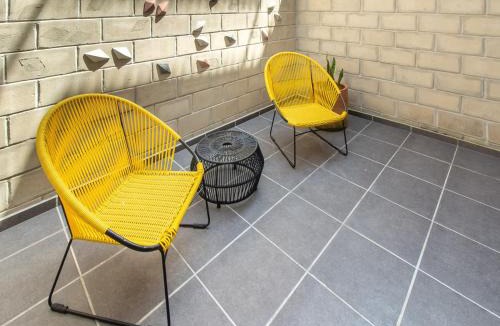 Downtown Guadalajara Apartment | Stylish Designer Loft w Gym 2BD Tribu Colon 105