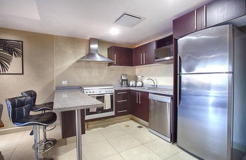 South Hotel Zone Condo | Stylish Double Balcony Condo w/Ocean & Mtn View