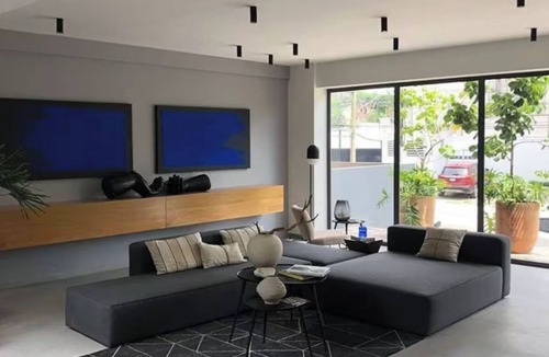 Financial District Apartment | Stylish loft at new upscale tower in Providencia, security 24/7, gym, location!