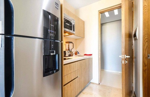Downtown Apartment | Stylish Studio with Top Amenities: Pets Welcome!