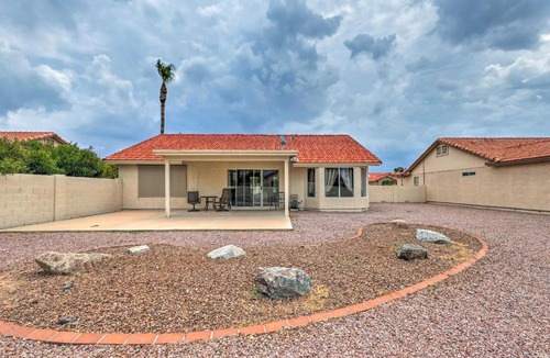 Palo Verde House | Sun Lakes Home in 55 and Community with Amenities!