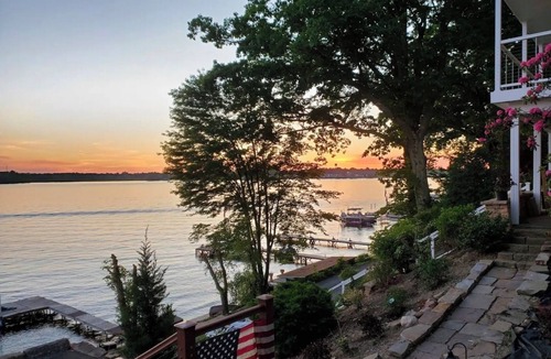 Conneaut Lakeshore House | Sunset on Conneaut Lake