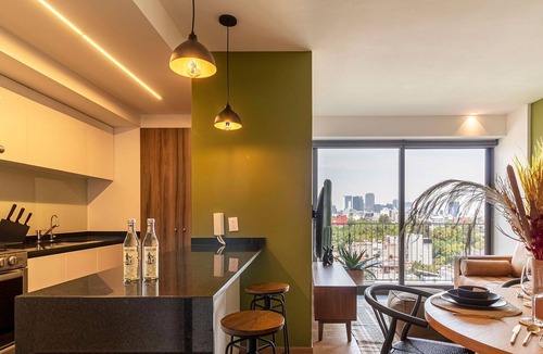 Hipodromo Condesa Apartment | Taman by Kukun Summar