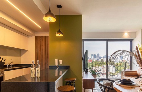 Hipodromo Condesa Apartment | Taman by Kukun Summar