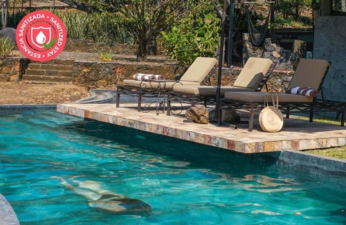 Santo Domingo House | Tepoztlan Castle l Pool + Jacuzzi + Fireplace