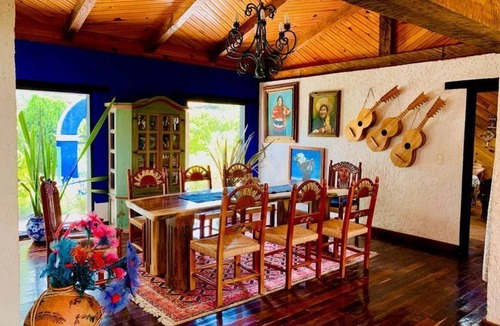 De Guadalupe House | The "Blue House" has spacious and comfortable spaces for you to enjoy