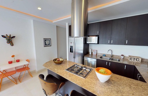 Emiliano Zapata Condo | The Park 107 Complex One Block from Olas Altas 2BD Condo for rent in Old Town, P