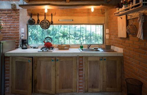 Santa Catarina Cabin | The Red Cabin at the Bottom of Tepoztlán's Forest