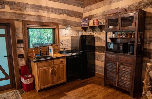 Goldbond Cabin | The Wilderness Lodge at Four Fillies Lodge w/Hot Tub