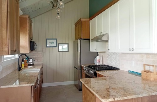 Lubbers Quarters Cay House | Tide's Edge-a Large 4B4B house in marvelous Marsh Harbour with AC, Private Dock
