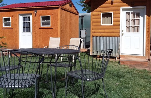Leeds Apartment | Tiny Sleeper Cabin 2 at Zion West RV Park
