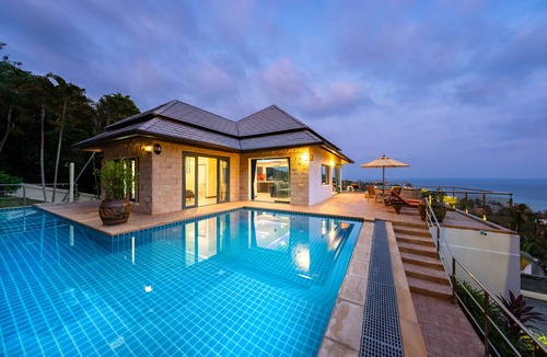 Maret Villa | Tropical Villa a new stunning sea view Villa