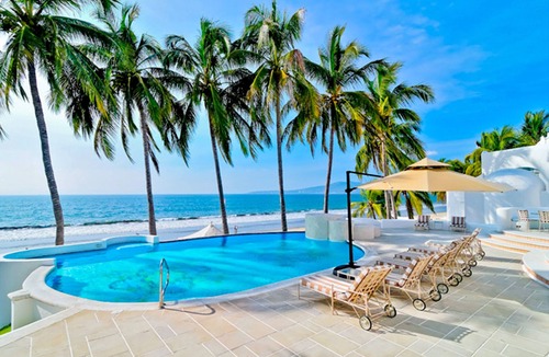 Nuevo Vallarta House | Unique Beachfront Luxury Residence: Private Beach, 5 Br, Sleeps Up to 15
