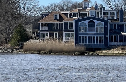 Kennebunk Condo | Unique Waterfront Condo at the Boatyard!
