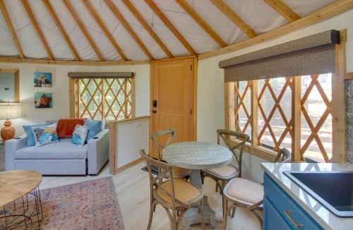 Sparta Apartment | Unplugged Retreat! Unique Yurt with Deck in Smokies