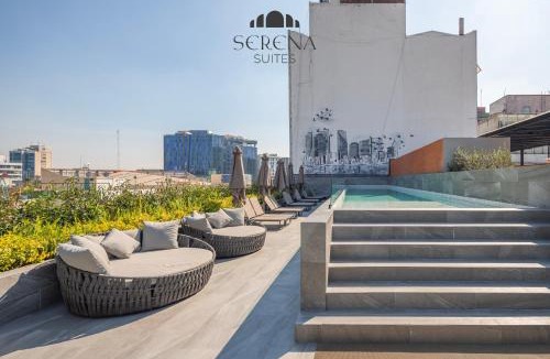 Hipodromo Apartment | Upscale Apartment with Skyview Pool in Central Condesa