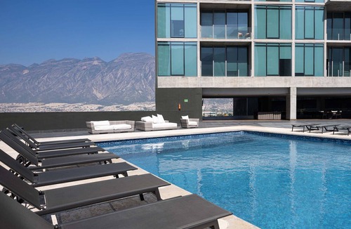 Monterrey Apartment | Valle Poniente, Pool, Gym & Mountain View Balcony