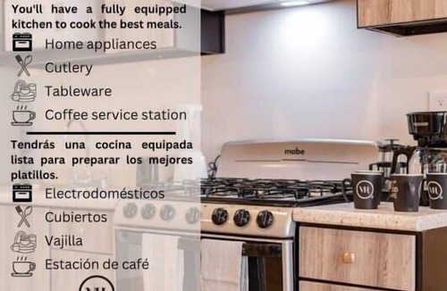 Zona Rosa Apartment | VH | Roma Nte | Apt | Balcony and Laundry Room | 311