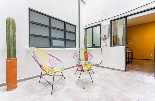 Benito Juarez Apartment | VH | Wonderful Loft + Patio +Wifi | Narvarte | 115
