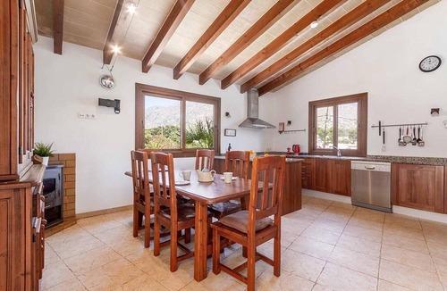Cala San Vicente Villa | Villa "Alexandria" with Mountain View, Pool, A/C, Terrace & Garden
