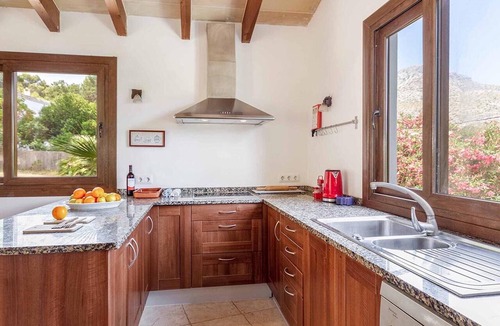 Cala San Vicente Villa | Villa "Alexandria" with Mountain View, Pool, A/C, Terrace & Garden