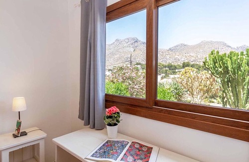 Cala San Vicente Villa | Villa "Alexandria" with Mountain View, Pool, A/C, Terrace & Garden