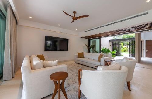 Punta de Mita House | Villa Amada at Porta Fortuna Ocean Views Staff Golf Cart by Mita Residential