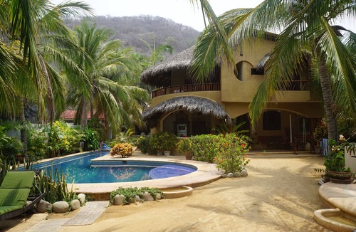 Troncones Villa | VILLA FIREFLY - Lap pool, Yoga deck, Beachfront, Views