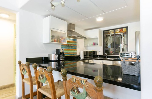 Centro Apartment | Water condo w/private terrace & best LOCATION in Los Cabos Marina Downtown.