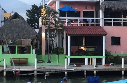 Barra de Navidad Villa | Waterfront.Pool, dock,kitchen, bbq, 8 min to town, Golf cart rentals available