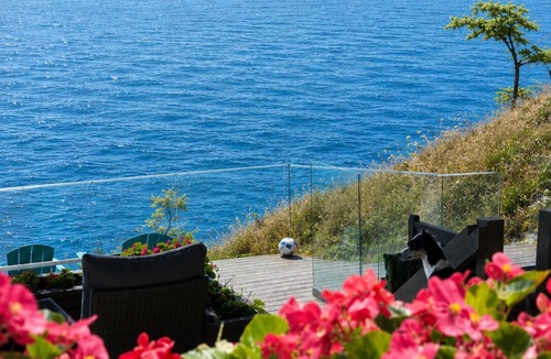 Gibsons House | Waterfront Room with Private Bath and Deck Near Marina, Private Beach Access