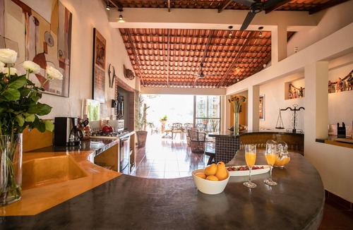 Alta Vista Apartment | Whimsical Flat in Old Town Villa w/Pool, Private Terrace and Chef's Kitchen