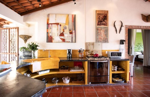 Alta Vista Apartment | Whimsical Flat in Old Town Villa w/Pool, Private Terrace and Chef's Kitchen