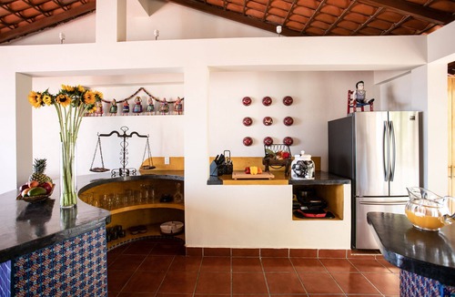 Alta Vista Apartment | Whimsical Flat in Old Town Villa w/Pool, Private Terrace and Chef's Kitchen