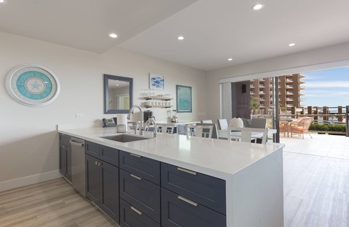 Puerto Penasco Condo | WOW! 200 5-star reviews, total remodel, ground floor 3br ocean front building,
