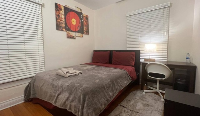 #1 {5 STAR PRIVATE ROOM} {WINNIPEG JETS} in WOLSELEY,{5kms 4m Airport}