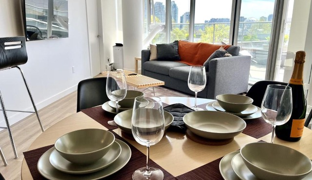 2 Bedroom ,2 Full Bathrooms, 500sf Private Terrace Deck, Office, Pool, Sauna, Hot Tub, EV Parking
