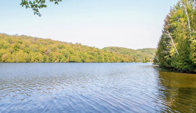 Beautiful cottage for rent with access to the Lac Long (Le Grand Shack)
