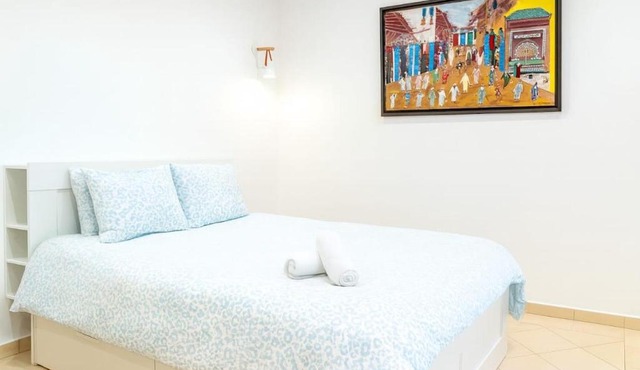 Bright, comfortable, and modern Moroccan apartment
