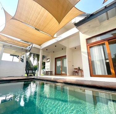 Chao Sam Ran Pool Villa Phetchaburi หาดเจ้าสำราญ เพชรบุรี ราคาสำหรับ 8 ท่าน