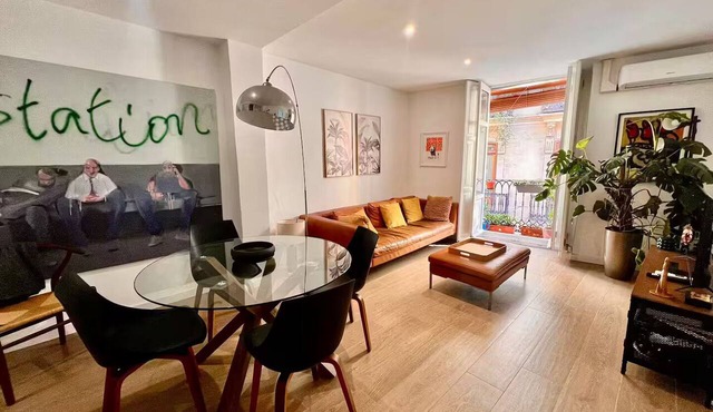 Charming and elegant apartment, 2 bedrooms/2 bathrooms, quiet center near Turia