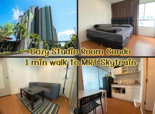Condo in front MRT Bang Krasor, Nonthaburi, Free Wi-Fi