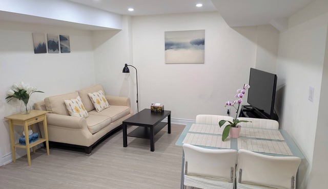 Cozy 2-Bedroom Basement Apartment In Toronto